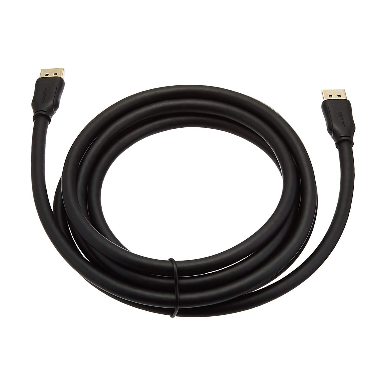 Amazon Basics DisplayPort 1.4 Cable, 32.4 Gbps, 8K@60Hz, 1.8 m, Black