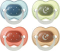 Tommee Tippee NightGlow Dummy Orthodontic 6-18m Pack of 4