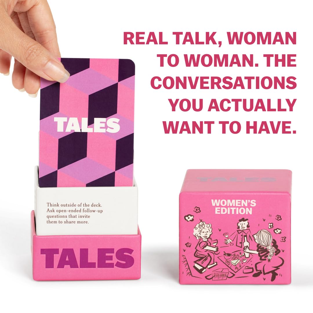 TALES 150 Conversation Cards, Family Edition, Create Meaningful Connections