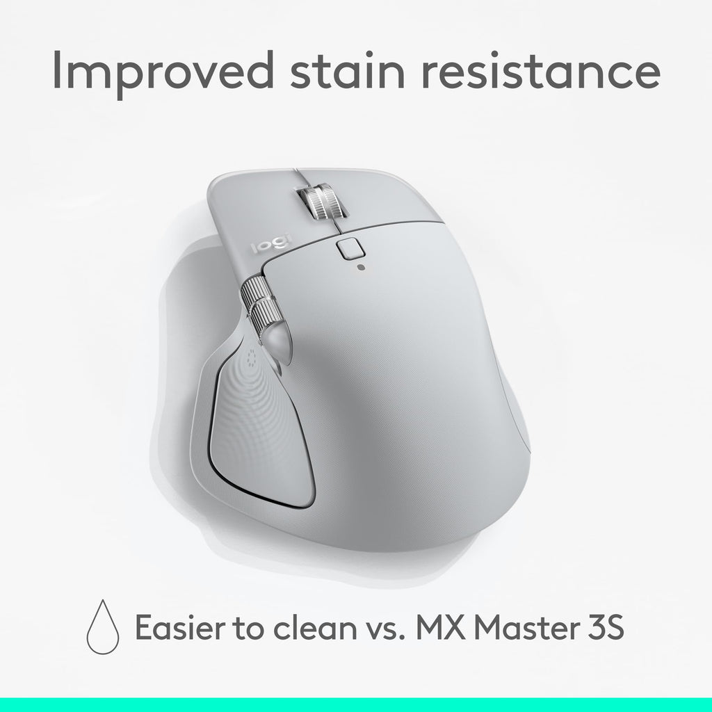 Logitech MX Master 4, Ergonomic Wireless Mouse