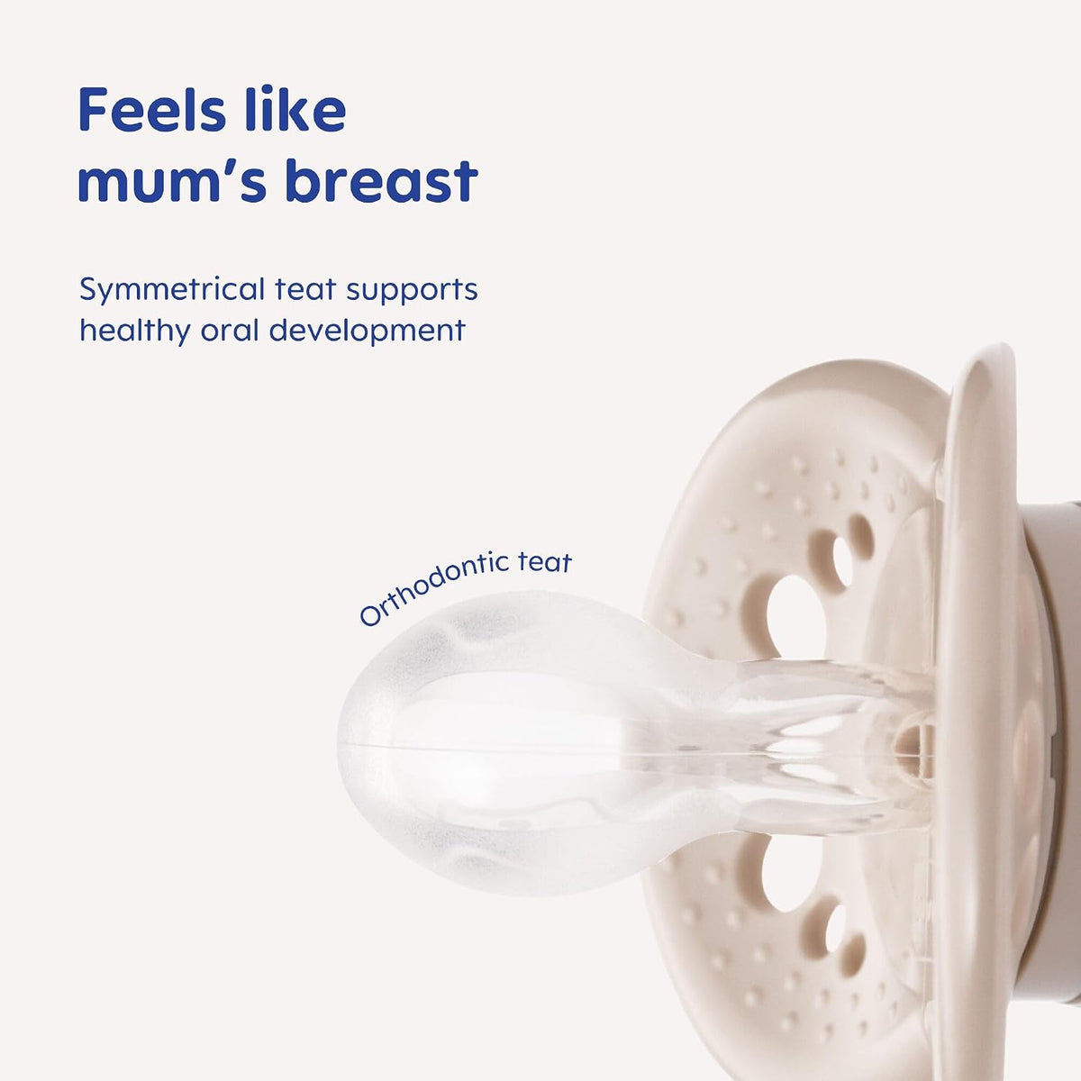 MAM Original Dummies, 18-36M, 2 Pack, Orthodontic Design, Blue