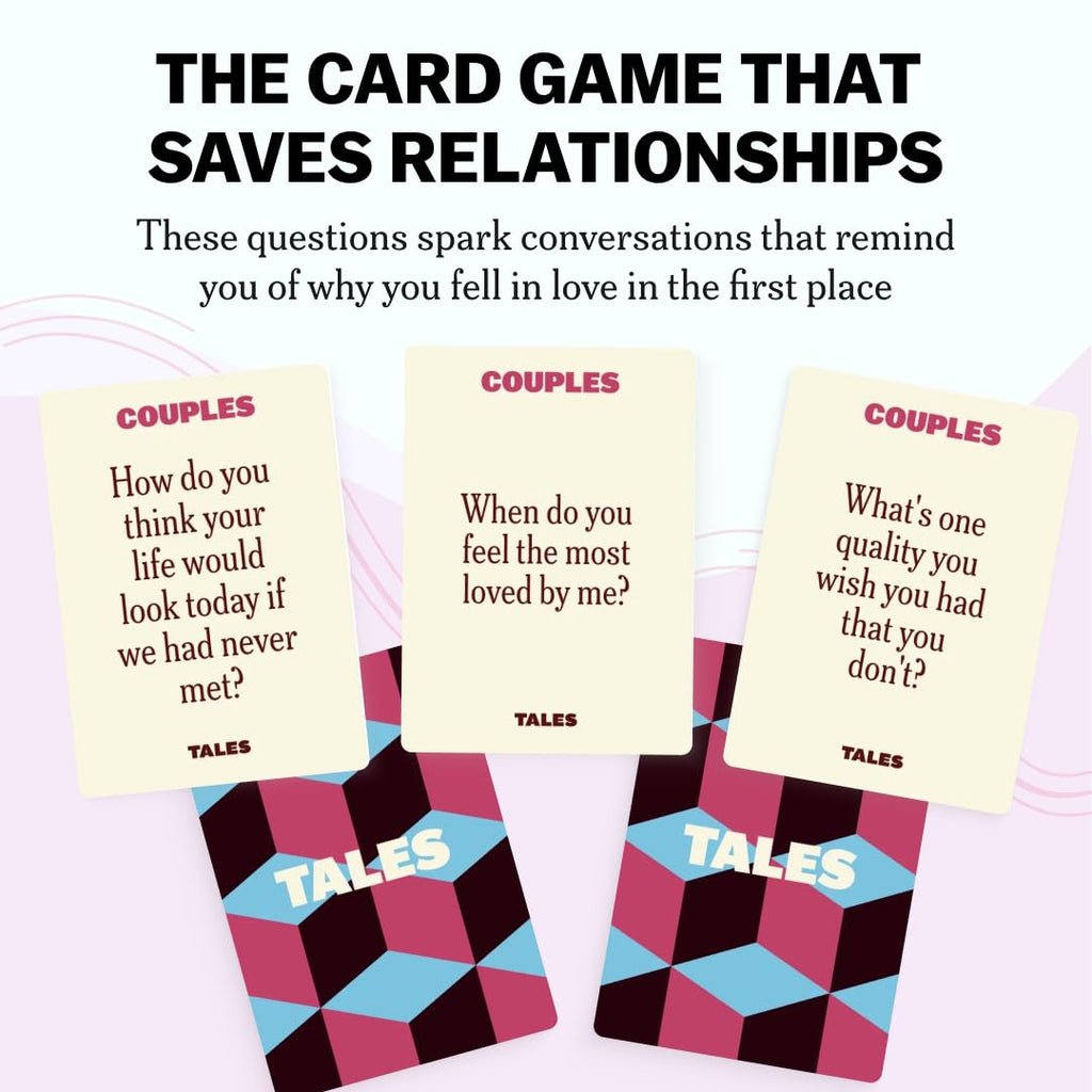 TALES 150 Conversation Cards, Family Edition, Create Meaningful Connections