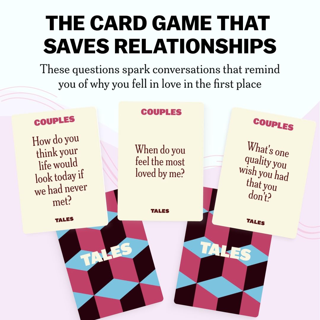 TALES 150 Conversation Cards, Family Edition, Create Meaningful Connections