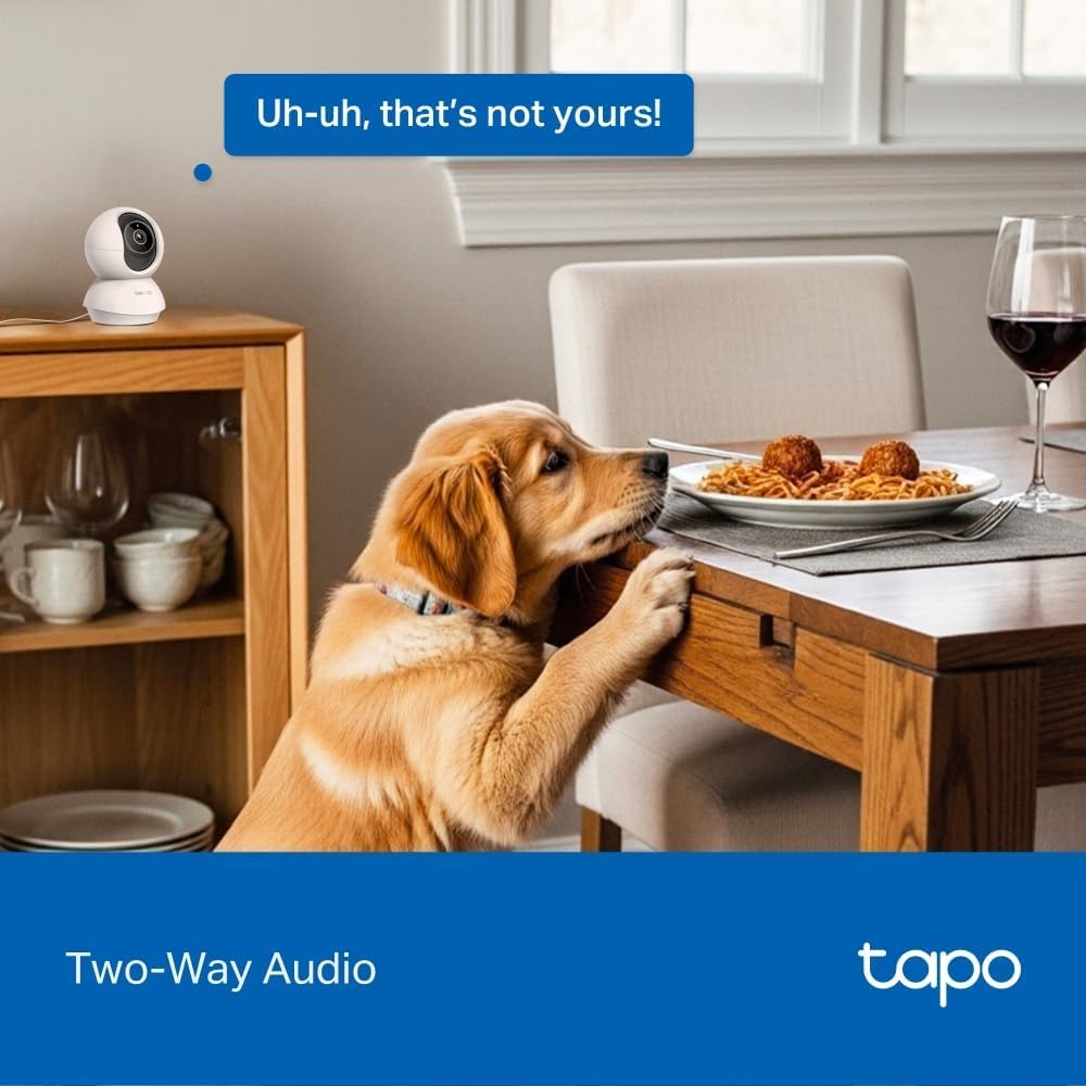 Tapo C211 2K 3MP Pan/Tilt Indoor Security Camera Pet Camera CCTV Camera