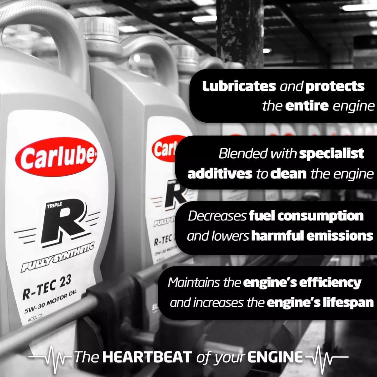 Carlube Triple R 5W-30 Fully Synthetic BMW 4L