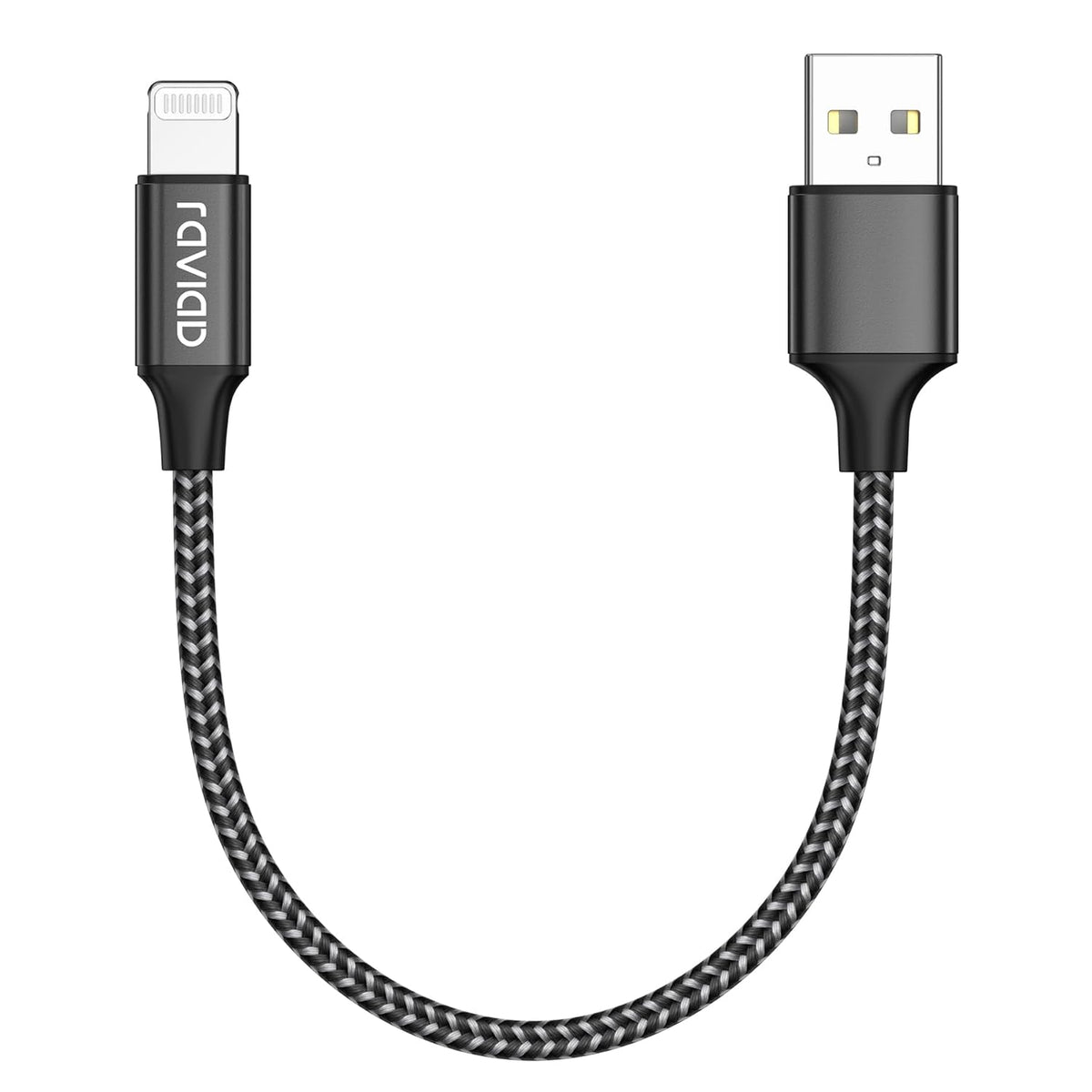 RAVIAD USB to Lightning Cable Short 30CM MFi Certified iPhone Charger Cable