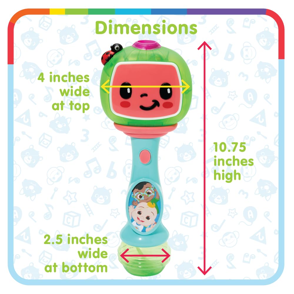Little Kids Disney Mickey Mouse Light and Sound Musical Bubble Wand, Includes Bubble Solution, Multi (20511)