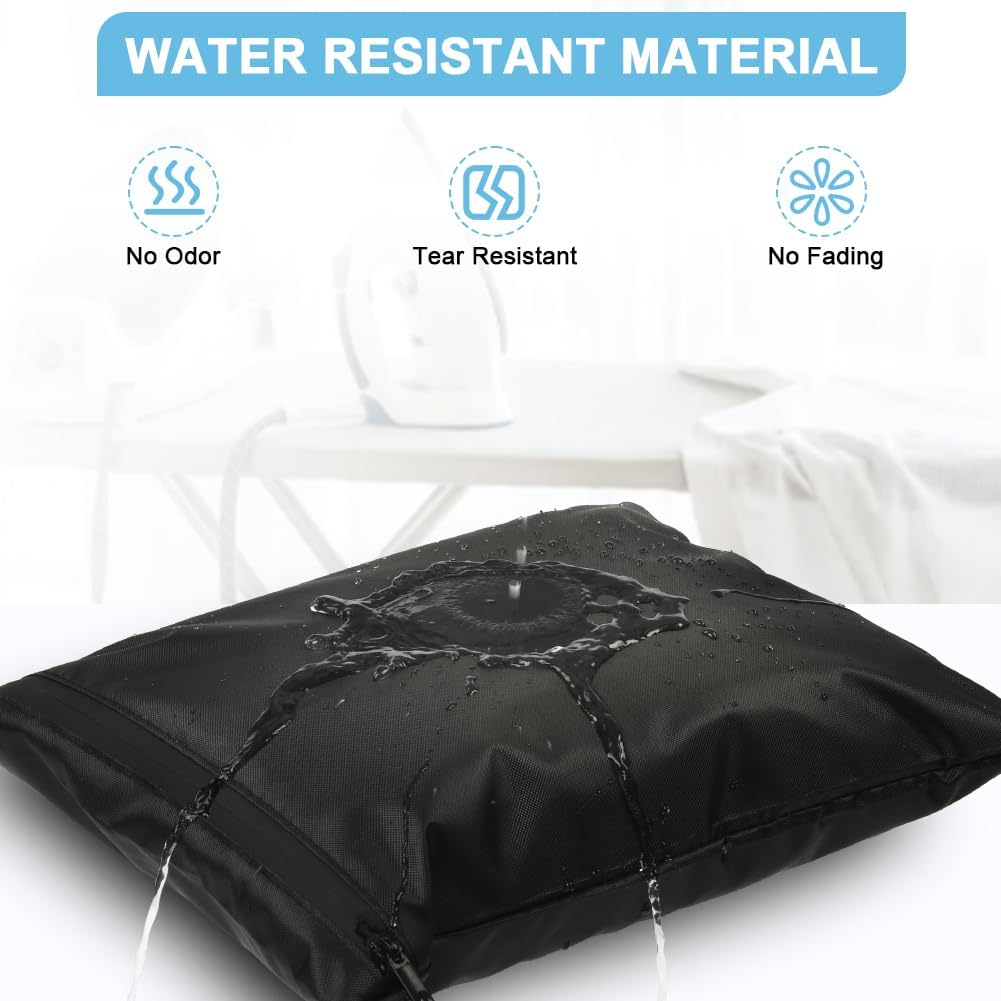 3PCS Wet Bags for Baby Items, Wet Swimsuits, Beach, Camping(Black)