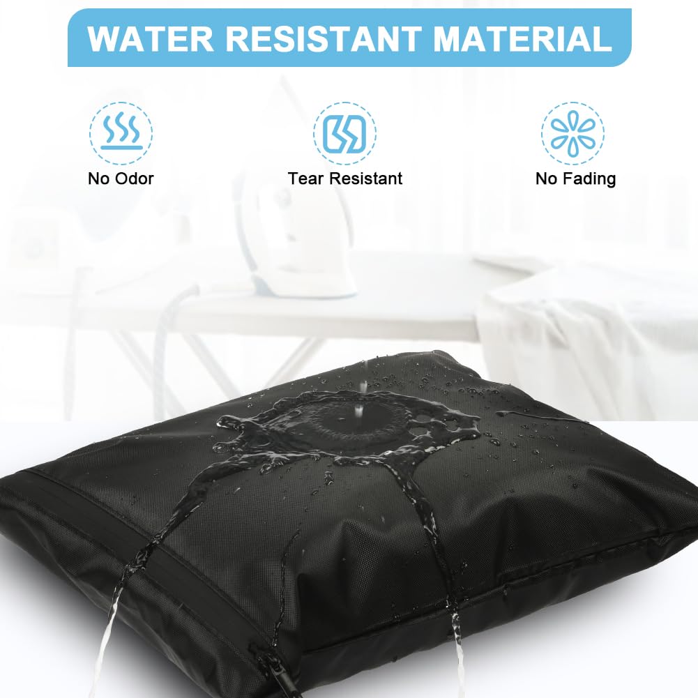 3PCS Wet Bags for Baby Items, Wet Swimsuits, Beach, Camping(Black)
