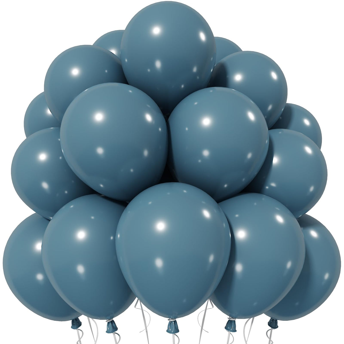 Jobkoo Dusty Pink Balloons, 12 Inch 50 Pcs Boho Blush Pink Latex Balloon