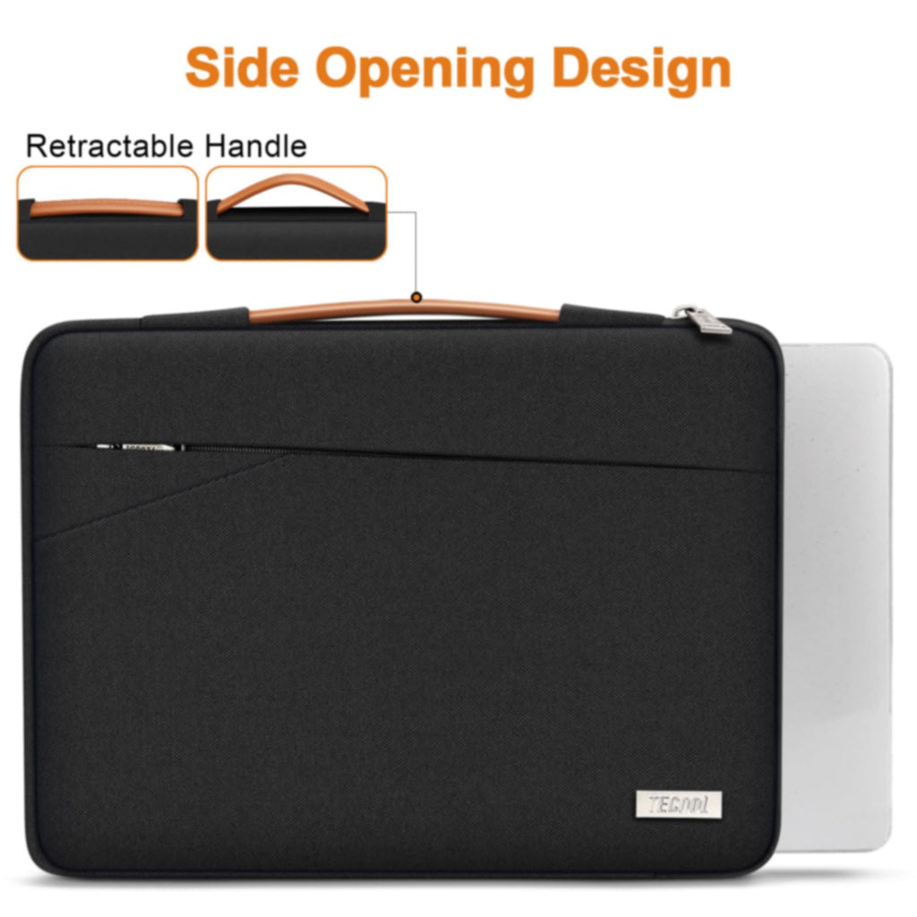 TECOOL 14 Inch Laptop Sleeve Protective Case Waterproof Computer Case