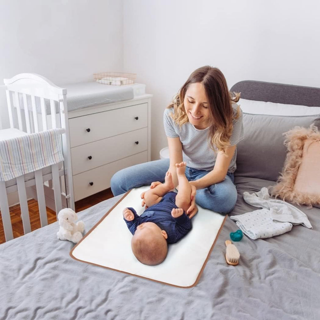 Lekebaby Foldable Baby Changing Mat - Travel & Portable