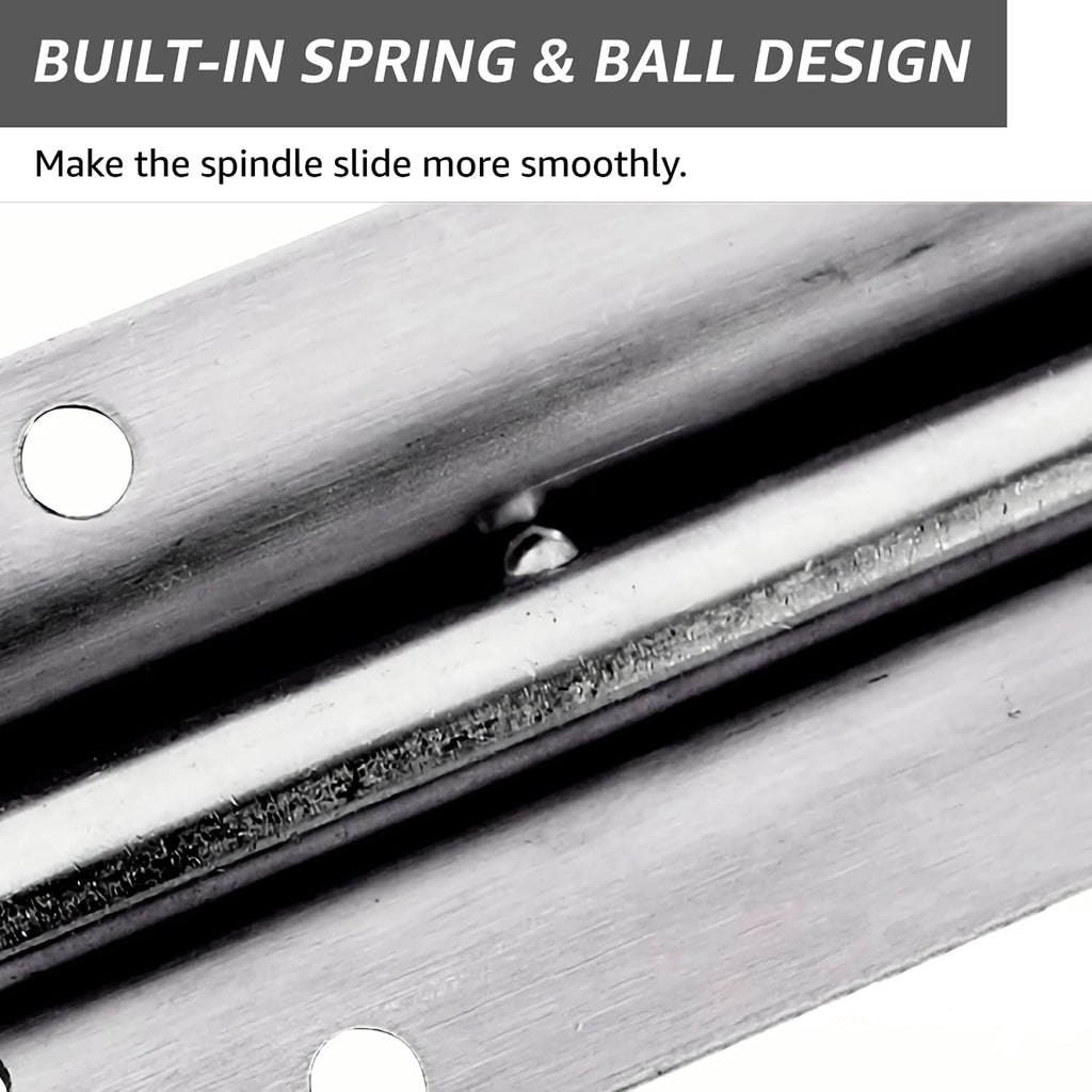 Door Lock Bolts 3"(75mm), 304 Stainless Steel Door Latch Slide Bolts Lock with Screws for Bathroom Bedroom Shed Garden Toilet, 3 Inch