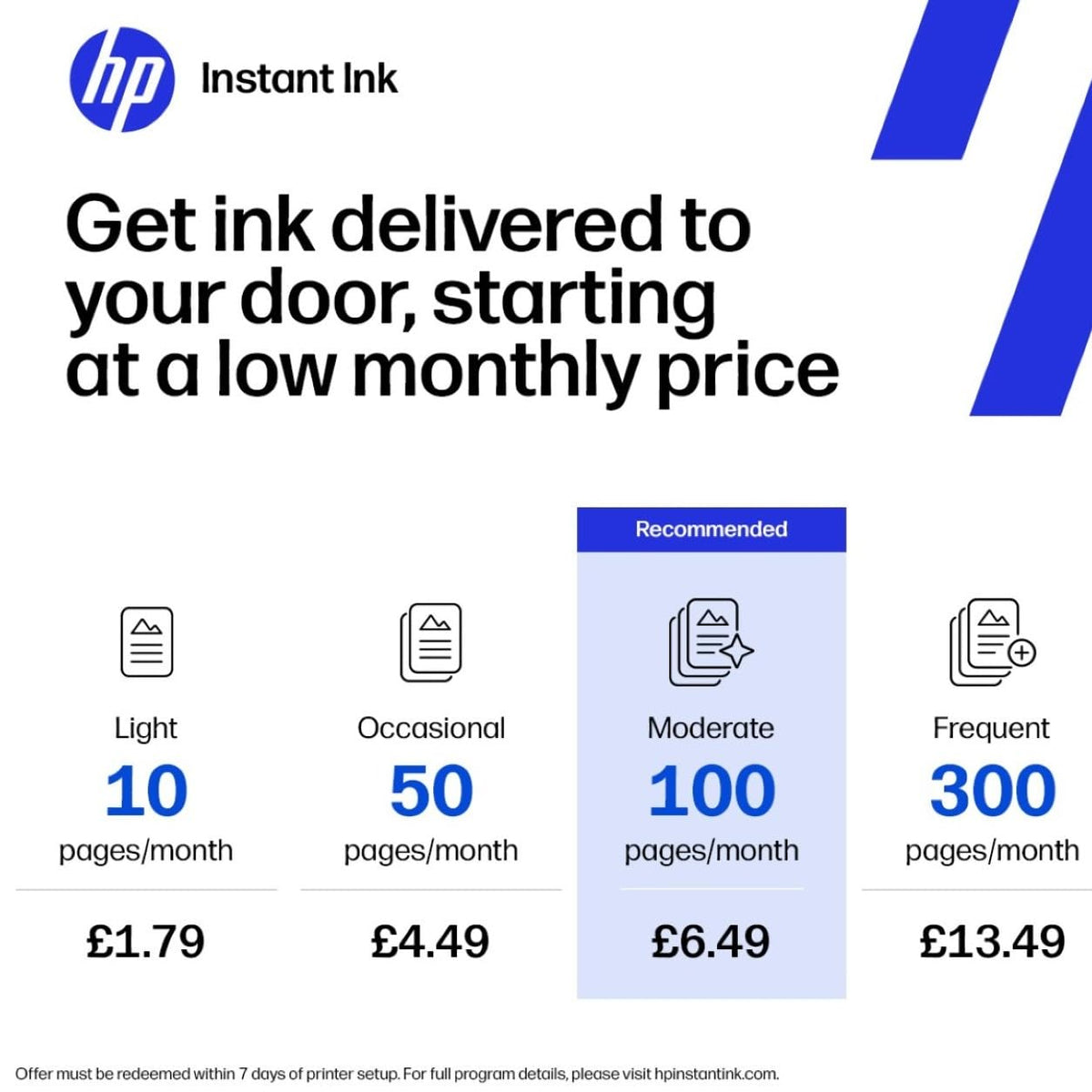 HP DeskJet 2921 All In One Printer | Colour | Wireless | Easy Setup & Reliable Wi-Fi | 3 months free Instant Ink Included | Print, Scan & Copy