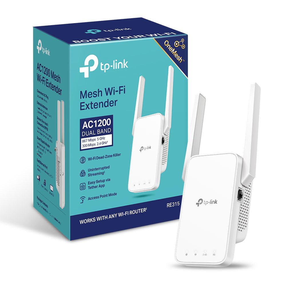TP-Link RE815XE AXE5400 WiFi 6E WiFi Extender Booster WiFi Booster