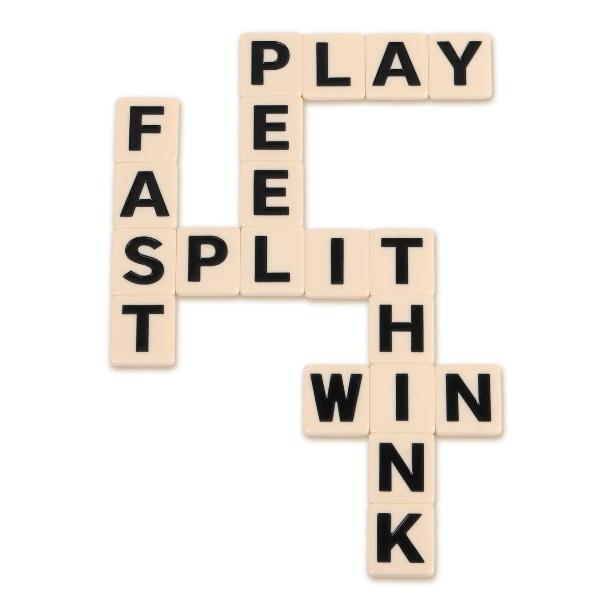 Bananagrams Classic Word Game, 144 Tiles in Banana Pouch, Travel Game