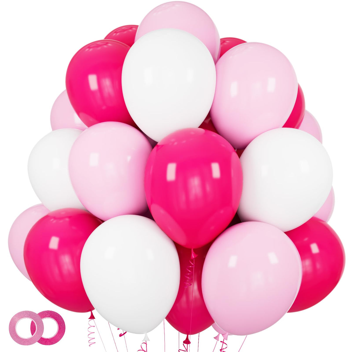 ASIYUHY Yellow Balloon 12 inch 100 Pack Thick Latex Helium Balloons