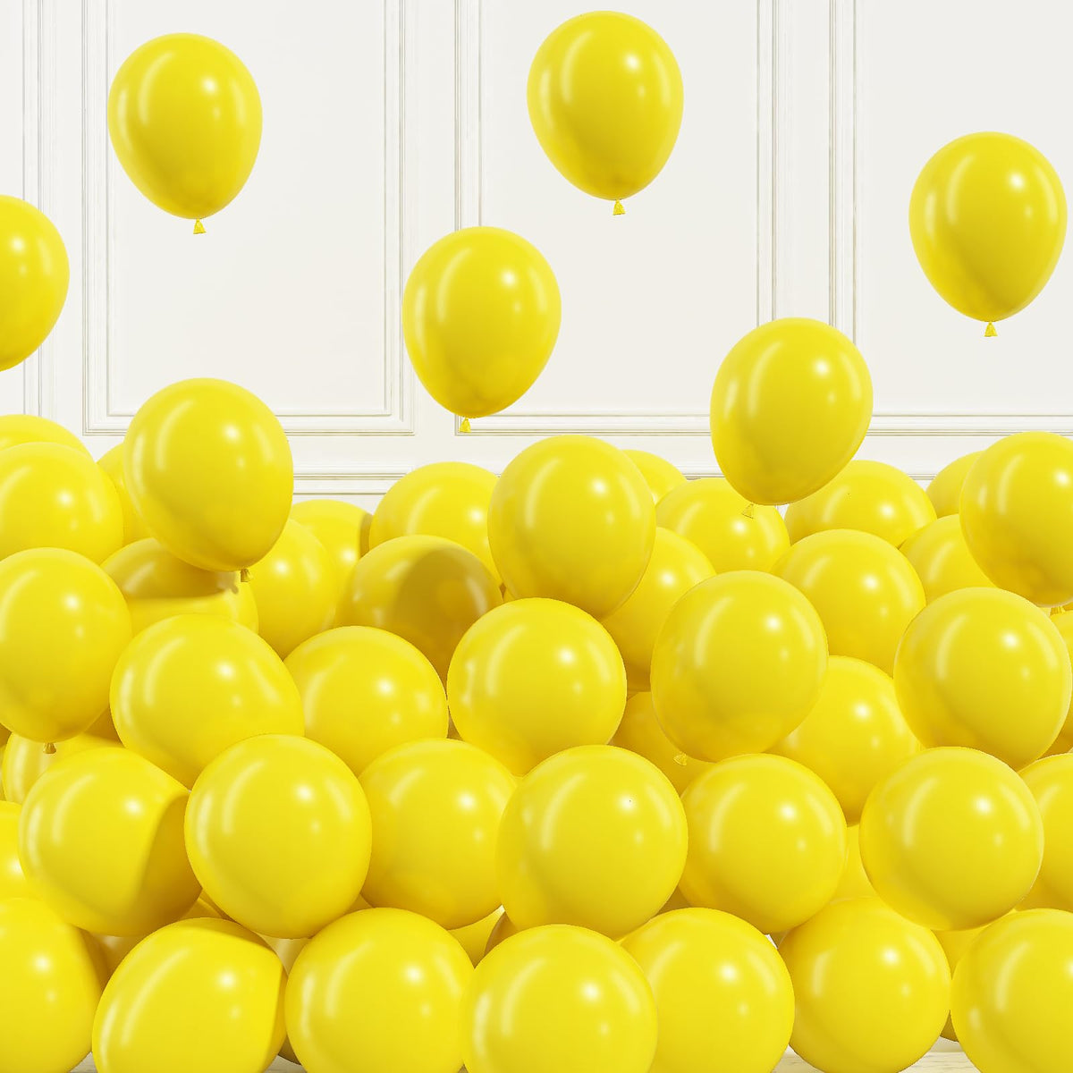 Togvu Black Balloons, 50Pack 5 Inch Small Mini Black Latex Party Balloons