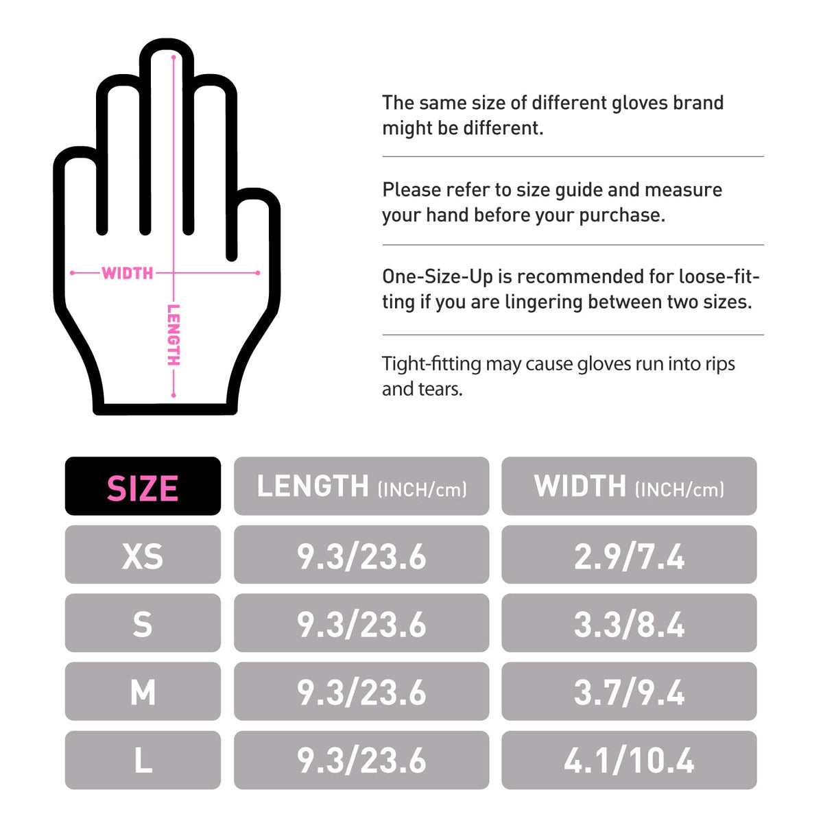 OKIAAS Vinyl Disposable Gloves, Latex-Free, Powder Free, Food Grade