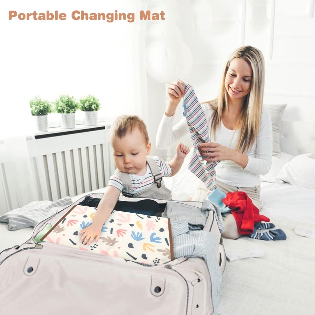 Lekebaby Foldable Baby Changing Mat - Travel & Portable