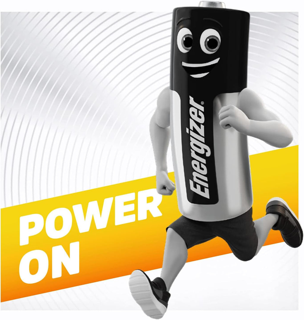 Energizer Alkaline Power - 9V Battery (8 Pack) - Nine Volt Block Batteries