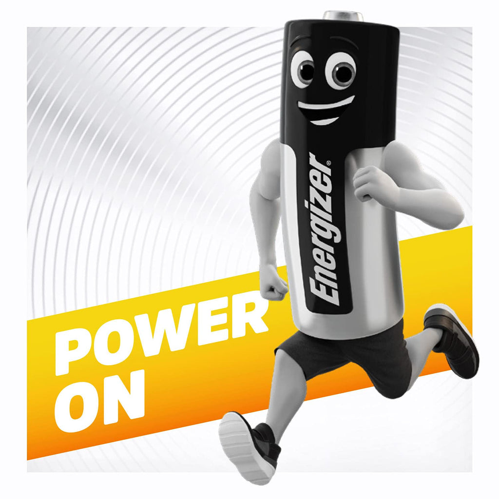 Energizer Alkaline Power - 9V Battery (8 Pack) - Nine Volt Block Batteries