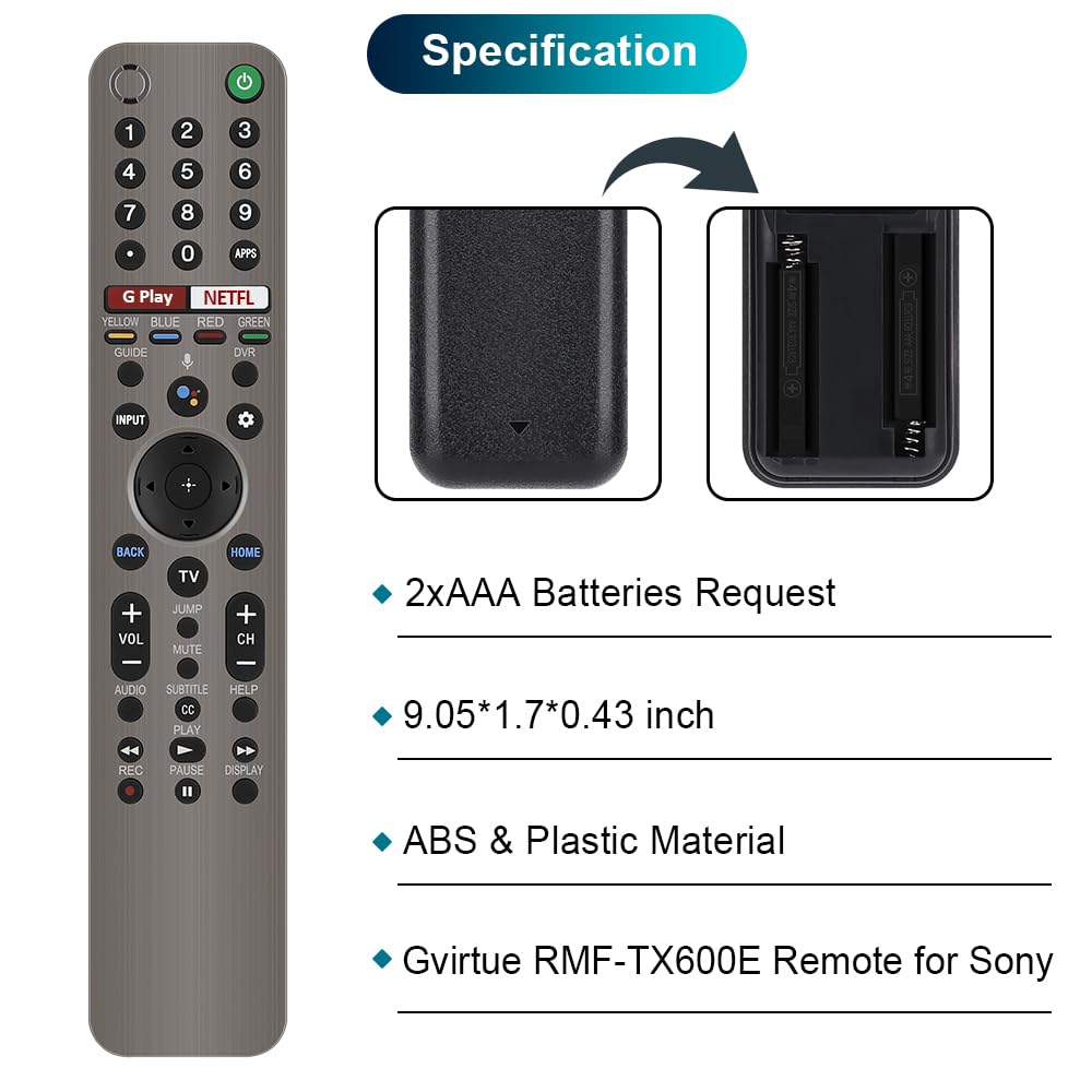 for-LG-Magic-Remote, Gvirtue Solar Voice Remote Control for-LG-Smart TV