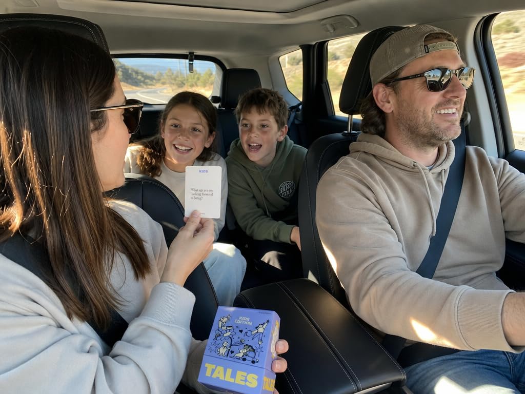 TALES 150 Conversation Cards, Family Edition, Create Meaningful Connections