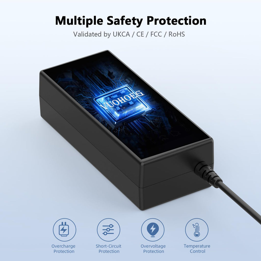 USB C Laptop Charger 45W Compatible with Acer HP Asus Lenovo Chromebook