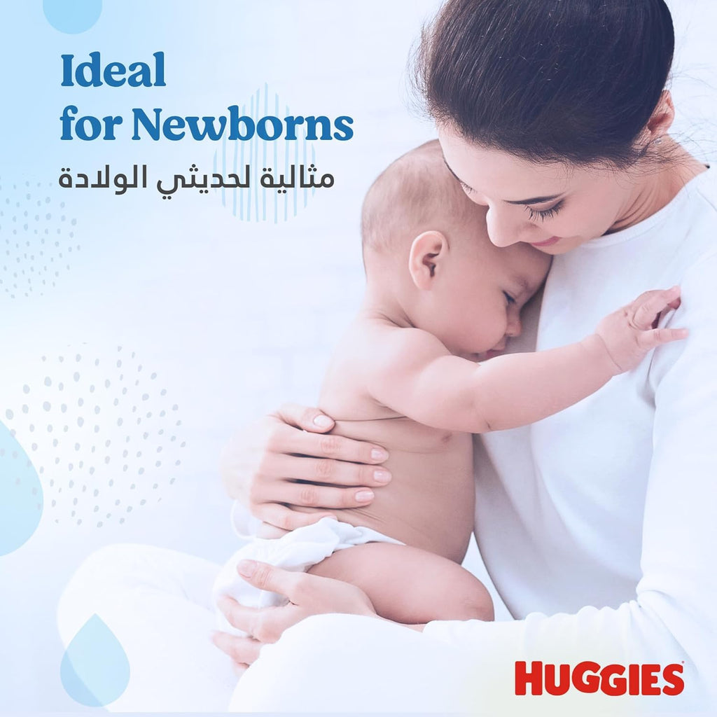 Huggies Pure Plastic Free Baby Wipes - Pack of 18 (864 Wipes) - 99% Water Wet Wipes, Fragrance Free, Hypoallergenic, Better Cleaning, Soft and Gentle on Babies' Delicate Skin