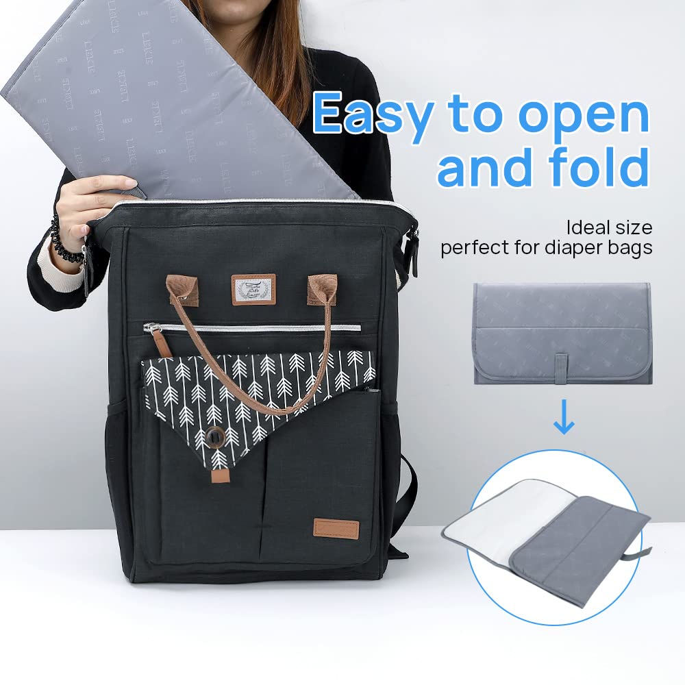 Lekebaby Foldable Baby Changing Mat - Travel & Portable
