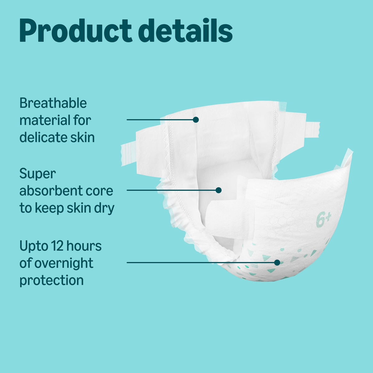 by Amazon Nappies - Size 2 (3-6kg) - 102 count (3 Packs of 34)