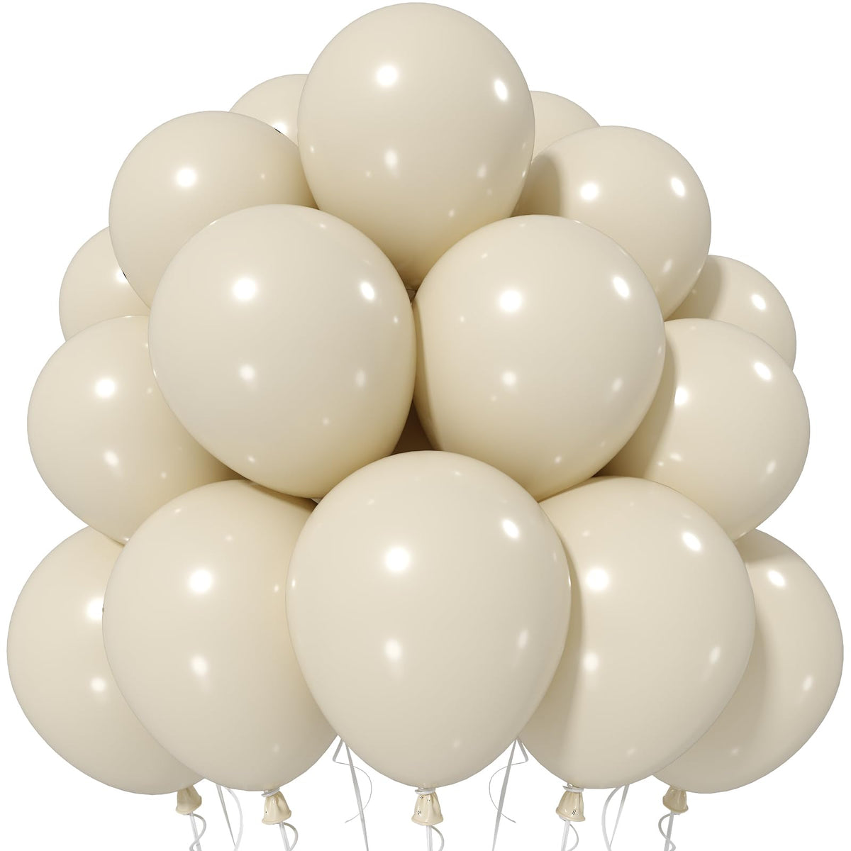 Jobkoo Dusty Pink Balloons, 12 Inch 50 Pcs Boho Blush Pink Latex Balloon