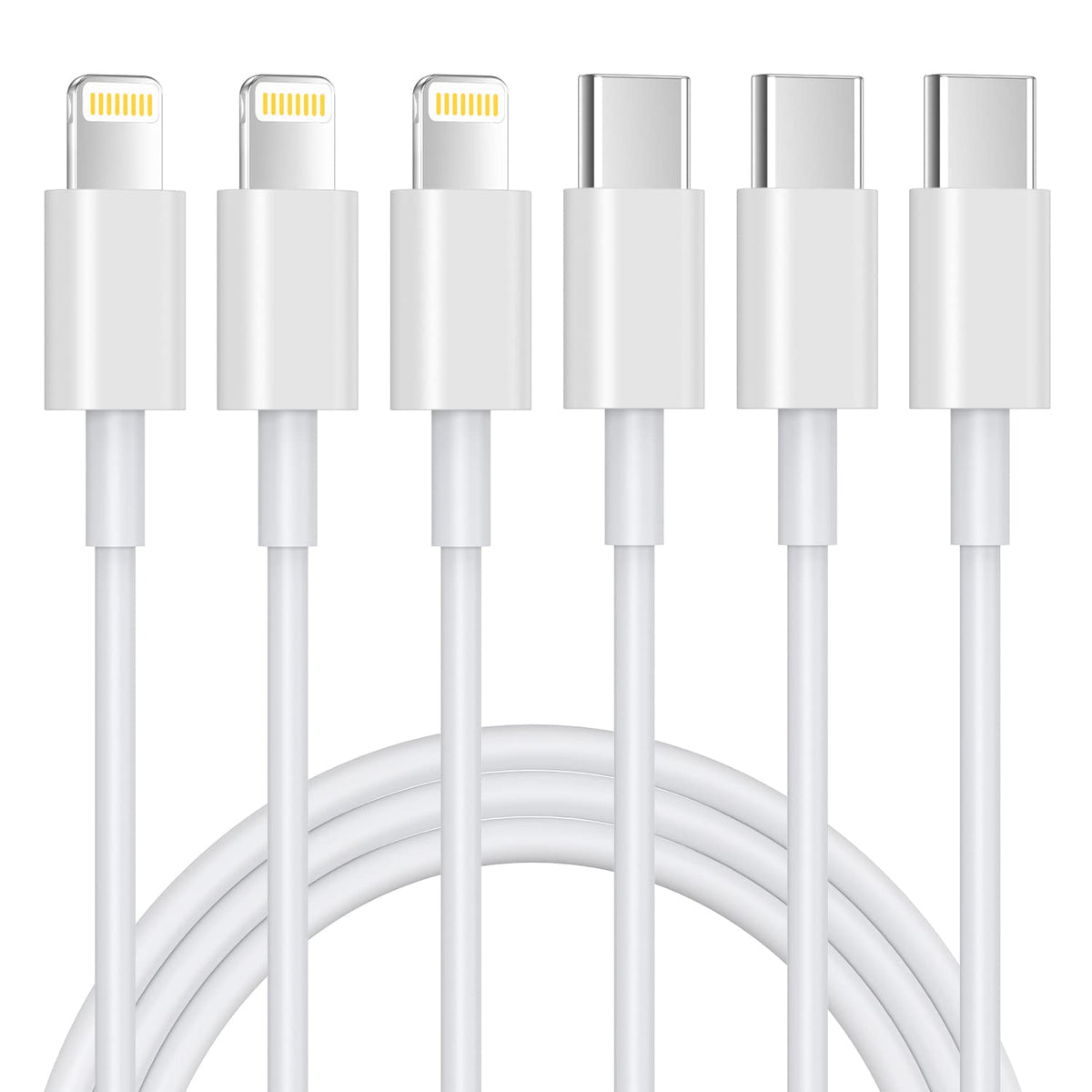 USB C to Lightning Cable 1M [Apple MFi Certified] iPhone Fast Charger Cable USB-C Charging Cord for iPhone 13/12/12 PRO Max/12 Mini/11/11PRO/XS/Max/XR/X/8/8Plus/iPad