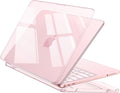 EooCoo for MacBook Neo Case 13 inch 2026 A3404 A18-Pro Crystal Pink