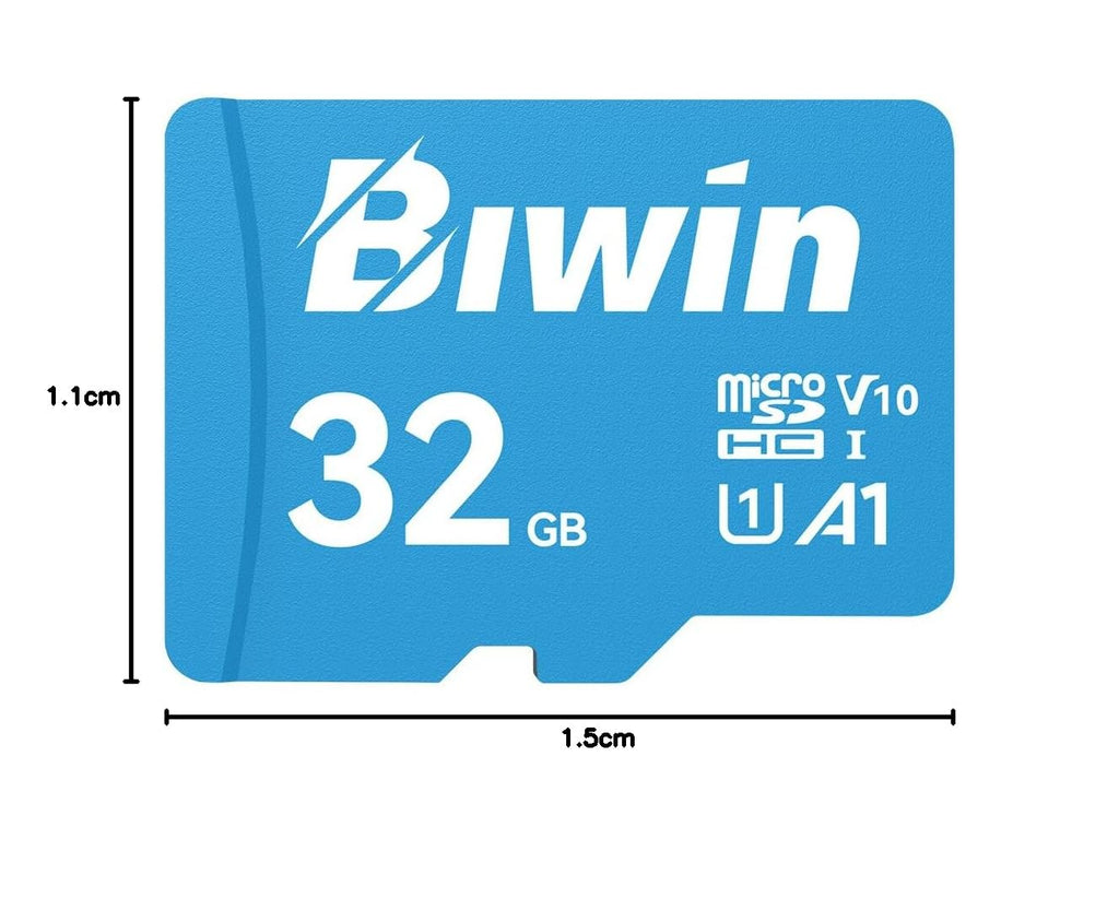 Biwin MS210 Micro SDXC SD Memory Card 512GB, Up to 210 MB/s, UHS-I V30 4K UHD A2 U3 SD Card for Digital Camera, Smartphones, Action Cams, Drones