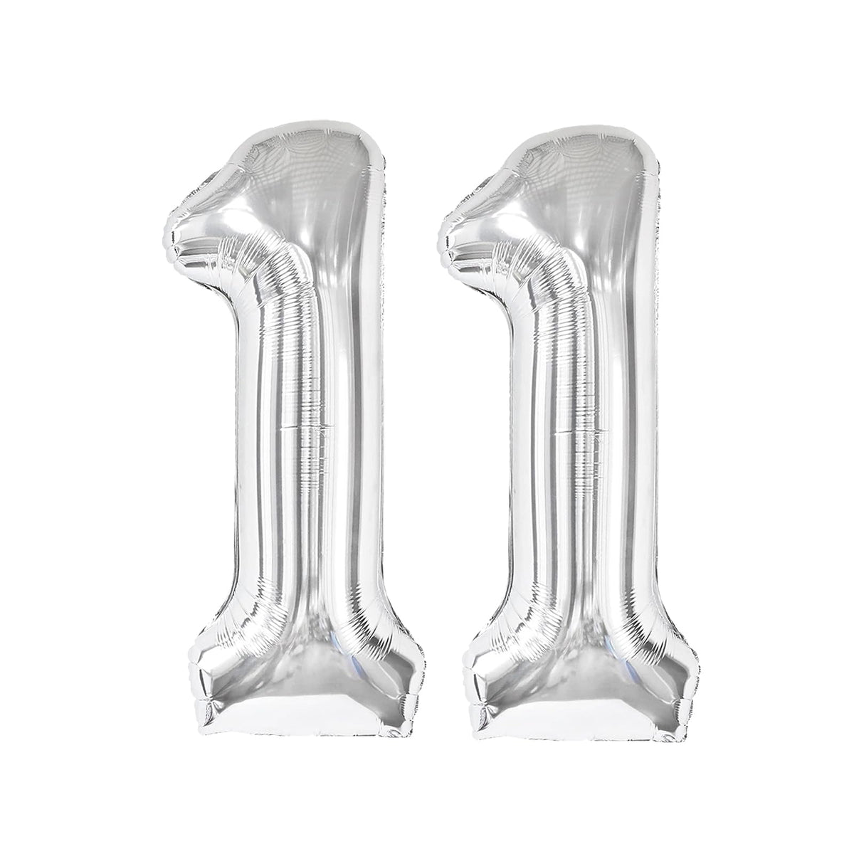 Laser Silver 6 Balloon - Number Balloon 40 Inch, 6th Hot Pink Decorations