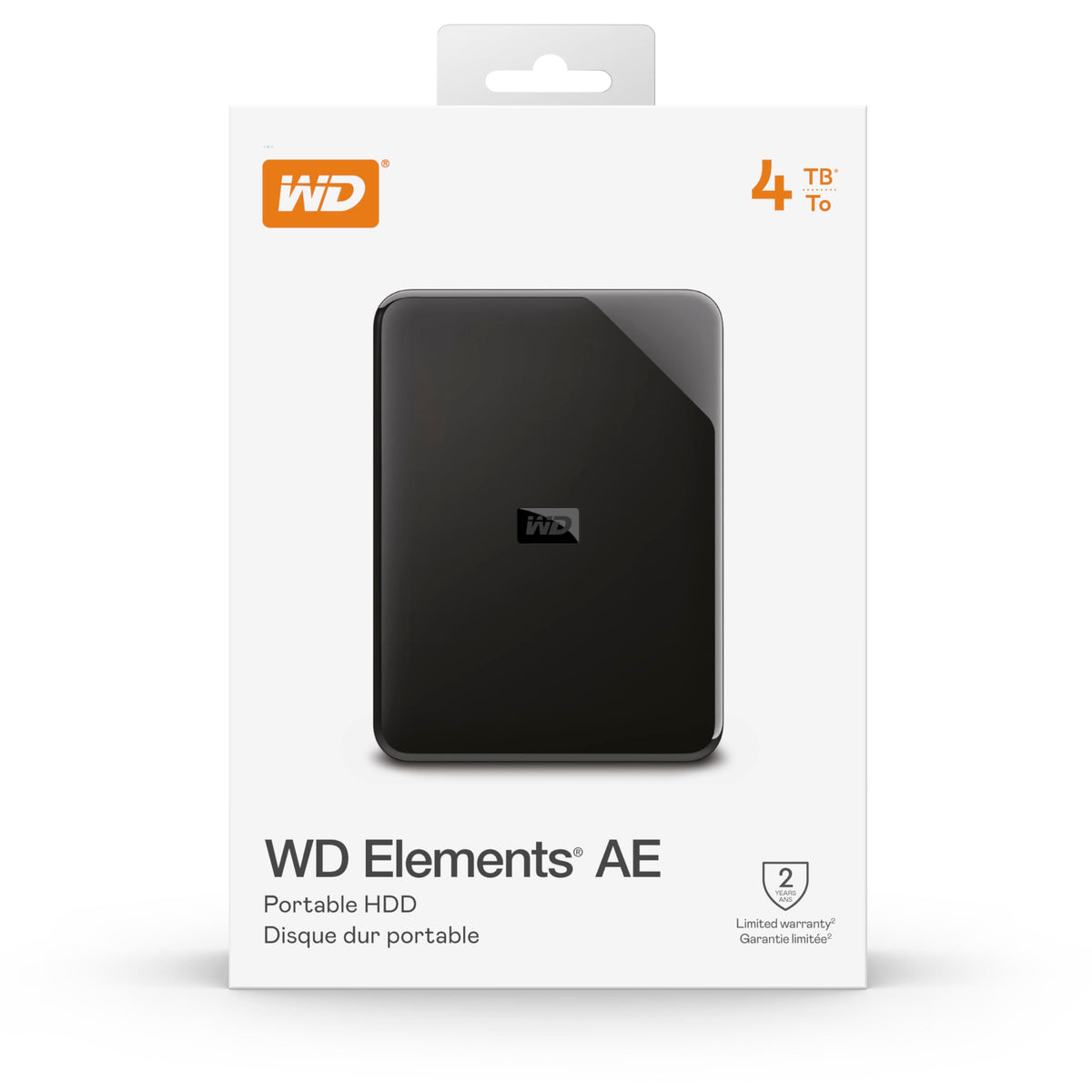WD 2TB Elements AE Portable External Hard Drive, SuperSpeed USB 3.2 Gen 1/USB 3.0, Plug-and-Play, Formatted for Windows, Black