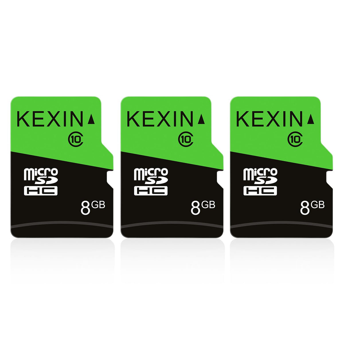 KEXIN Micro SD Card 8GB Pack of 5, MicroSDHC UHS-I Class 10, Mini SD Card, Memory Card for Smartphone, Tablet, Camera