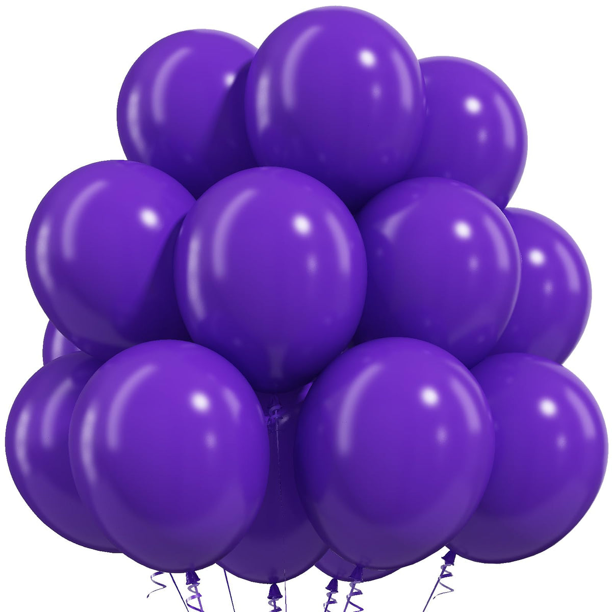 Togvu Black Balloons, 50Pack 5 Inch Small Mini Black Latex Party Balloons