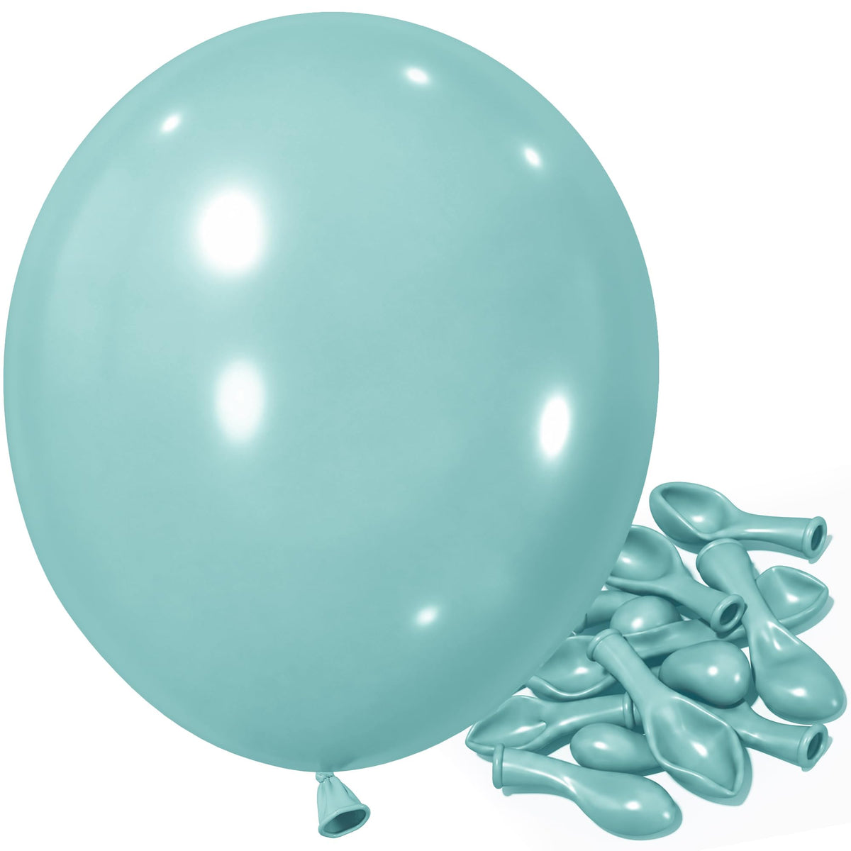 Jobkoo Dusty Pink Balloons, 12 Inch 50 Pcs Boho Blush Pink Latex Balloon