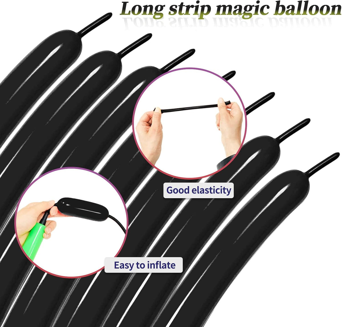 100Pcs clear 260 Balloons Clear Long Skinny Latex Balloon for Animal Ballons, Premium Quality Balloons for Beginners Baloons Making Kid's Carnivals Party Decoartion