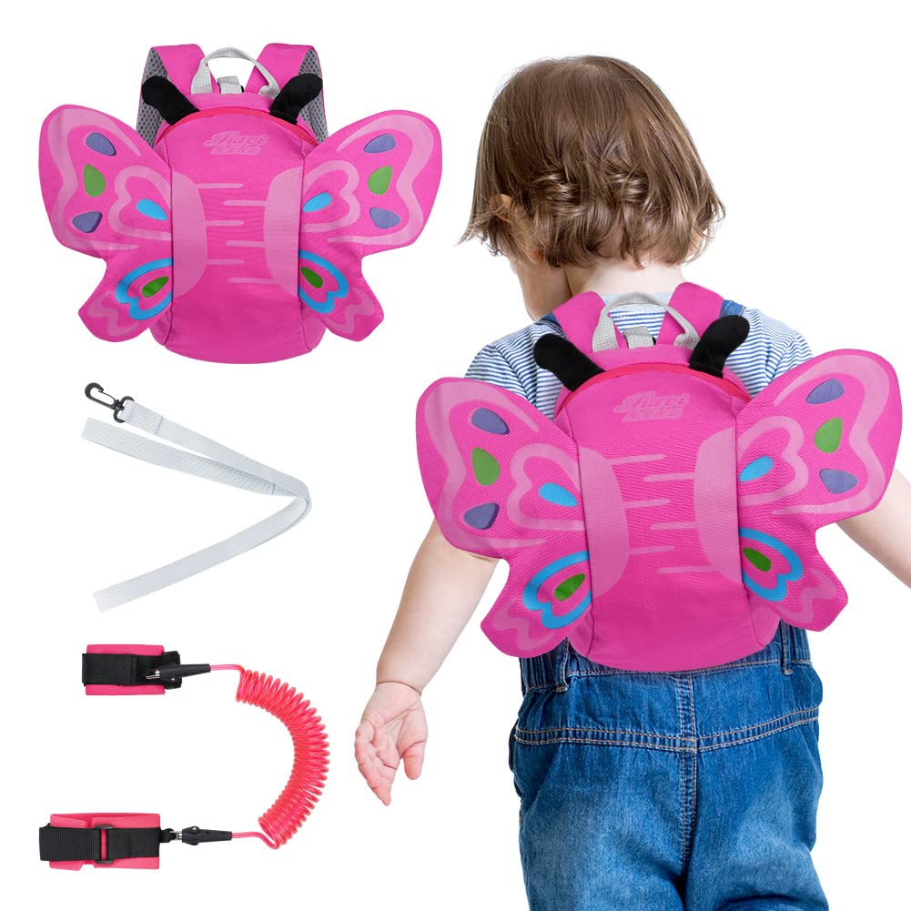 AOMIG Baby Reins, Baby Walking Reins and Toddler Safety Harness, Dinosaur Baby Reins Safety Leash for Toddlers Boys and Girls (Green)