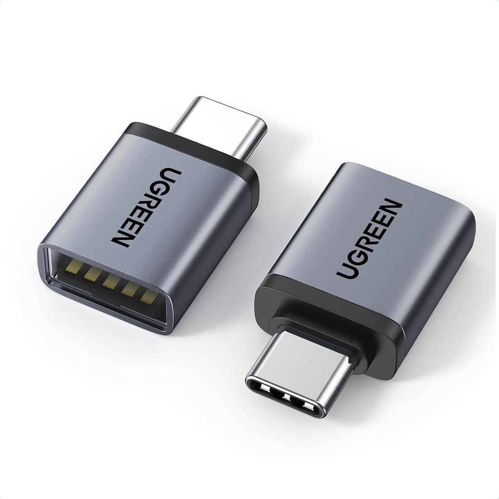 UGREEN 10Gbps USB C to USB Adaptor 2 Pack for iPhone, iPad, MacBook, Galaxy