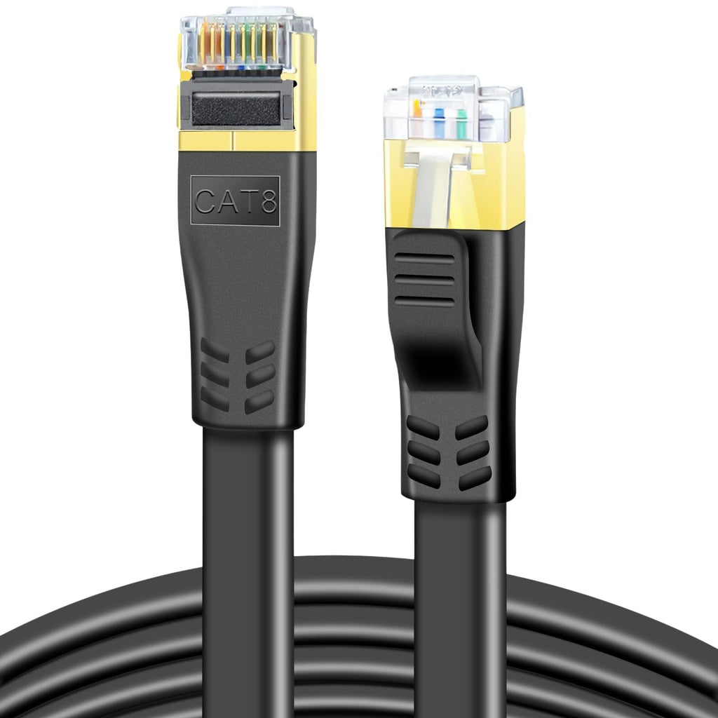 DDMALL Ethernet Cable 0.5m 1m 2m 3m 5m 10m 15m 20m Cat 8 Internet Cable