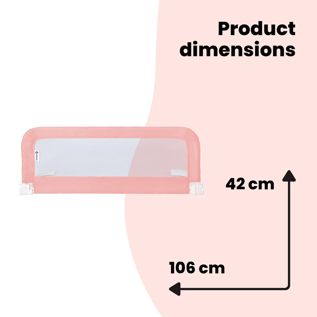 Safety 1st Portable Bed Rail 106 × 42 cm, Dark Grey