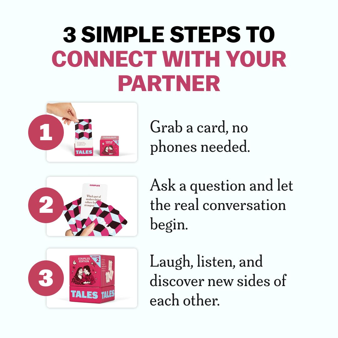 TALES 150 Conversation Cards, Family Edition, Create Meaningful Connections
