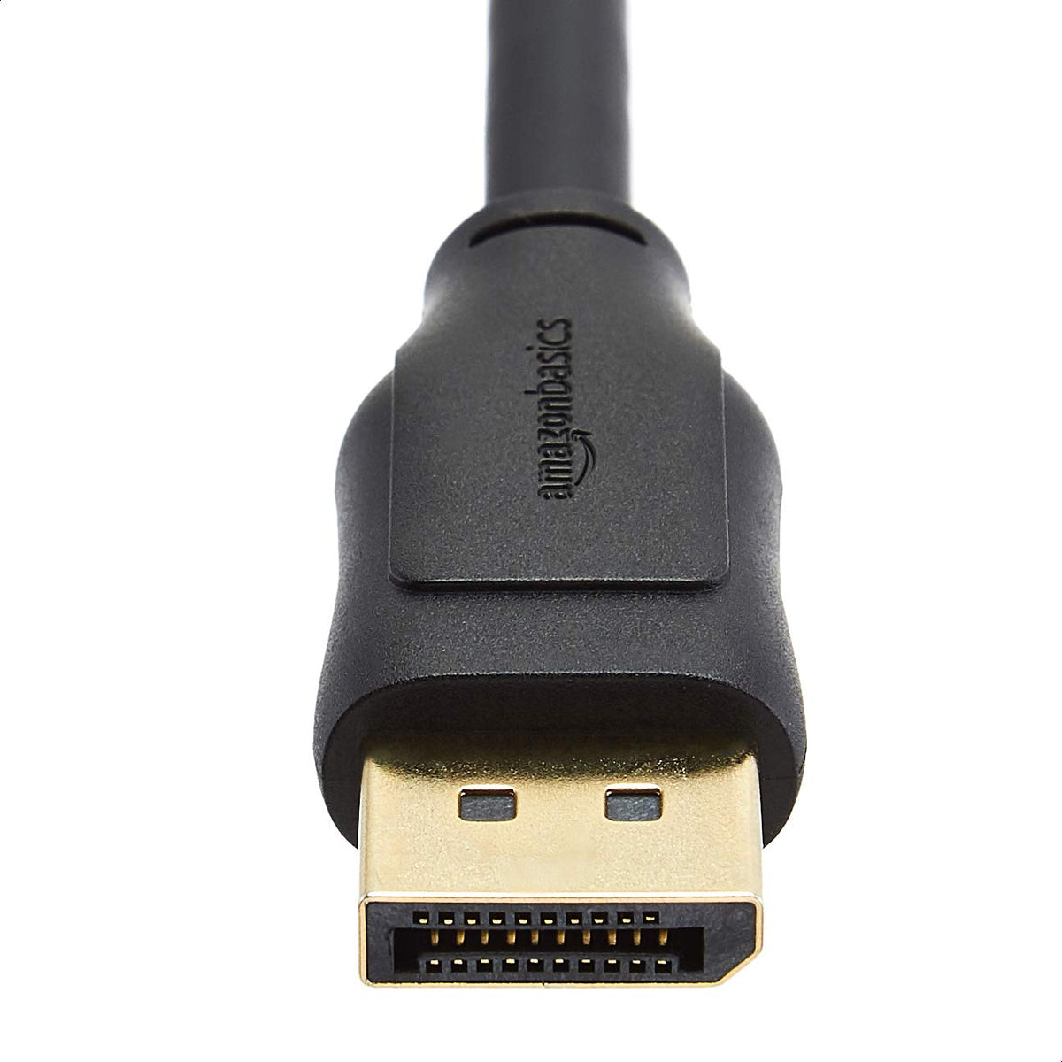 Amazon Basics DisplayPort 1.4 Cable, 32.4 Gbps, 8K@60Hz, 1.8 m, Black