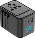 Universal Travel Adapter for International Travel - EU UK US AU JP