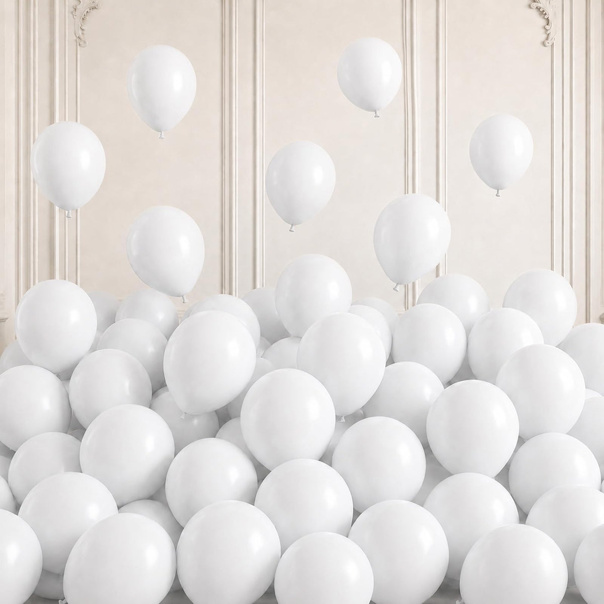 Togvu Black Balloons, 50Pack 5 Inch Small Mini Black Latex Party Balloons
